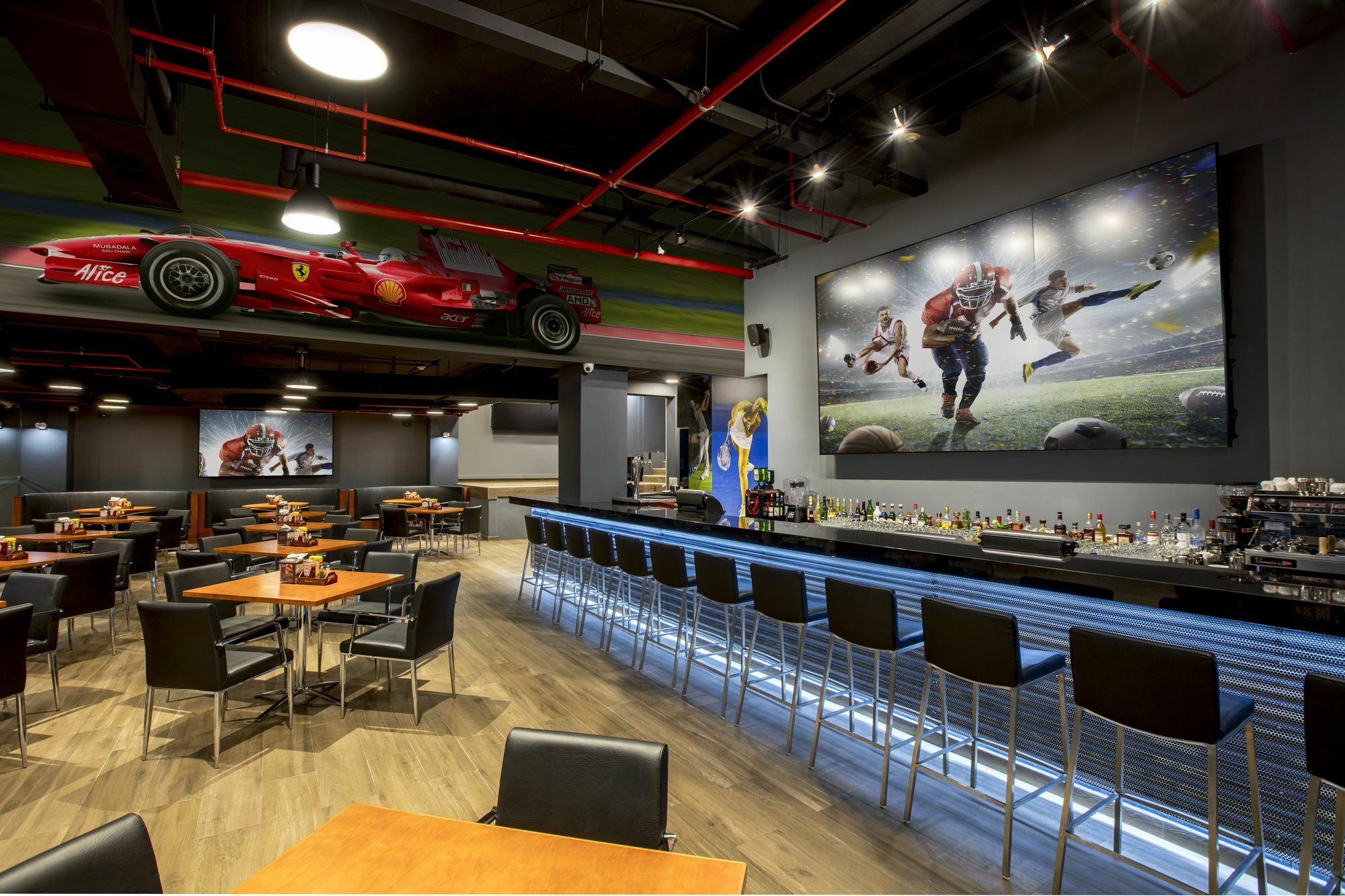 Barcelo San Salvador Hotel Luaran gambar The 2014 Club Level at the Indianapolis Motor Speedway